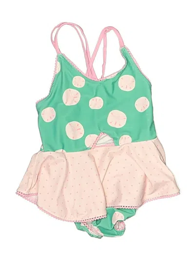 Pre-owned Assorted Brands Kids' Two Piece Swimsuit In Pink