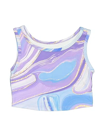 Pre-owned Assorted Brands Kids' Two Piece Swimsuit In Purple