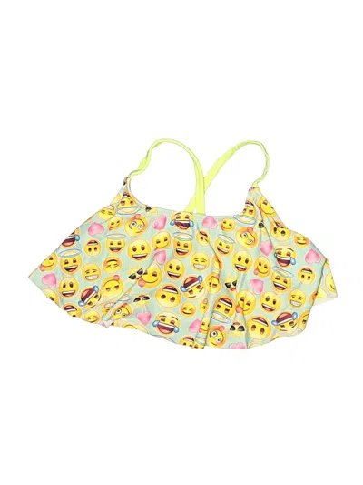 Pre-owned Assorted Brands Kids' Two Piece Swimsuit In Yellow
