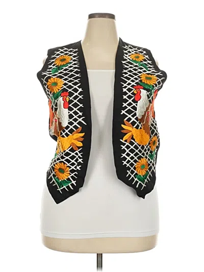Pre-owned Assorted Brands Vest In Black