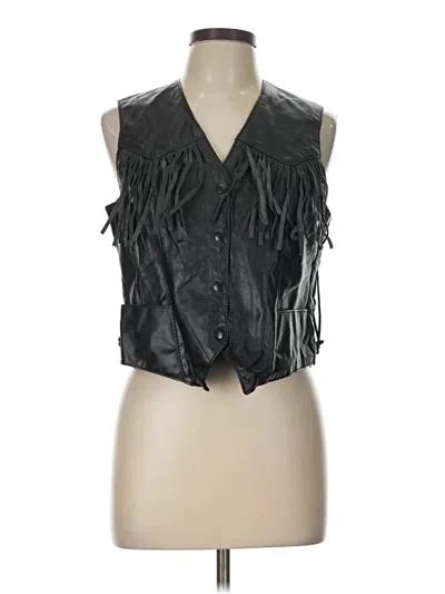 Pre-owned Assorted Brands Vest In Black