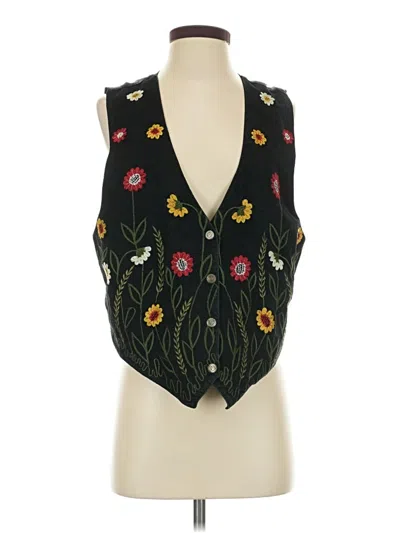 Pre-owned Assorted Brands Vest In Black