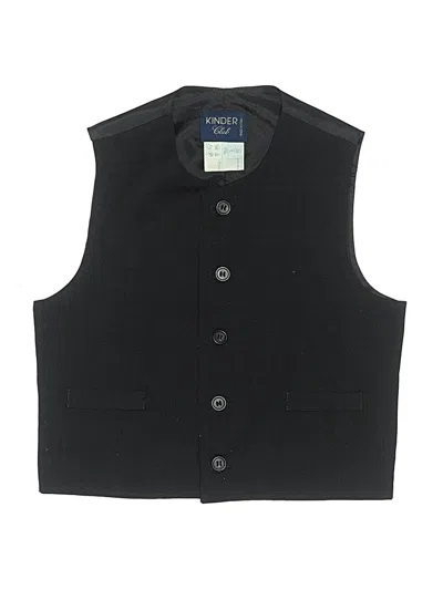 Pre-owned Assorted Brands Kids' Vest In Black