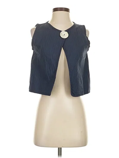 Pre-owned Assorted Brands Vest In Blue