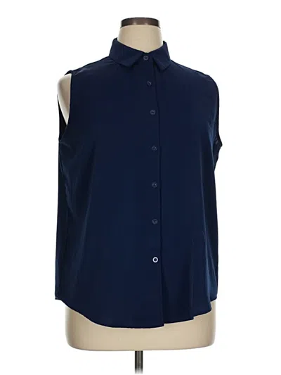 Pre-owned Assorted Brands Vest In Blue