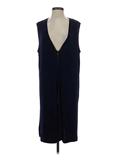 Pre-owned Assorted Brands Vest In Blue