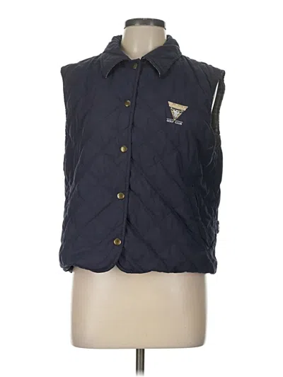 Pre-owned Assorted Brands Vest In Blue