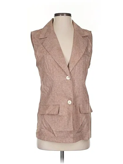 Pre-owned Assorted Brands Vest In Brown