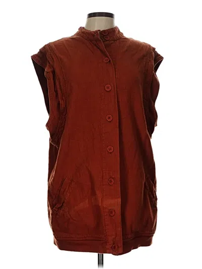 Pre-owned Assorted Brands Vest In Brown