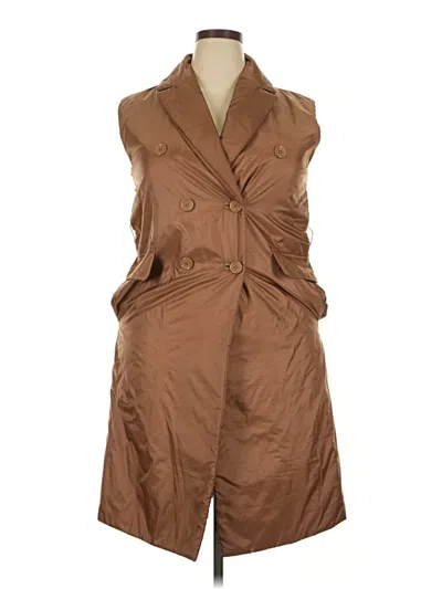 Pre-owned Assorted Brands Vest In Brown