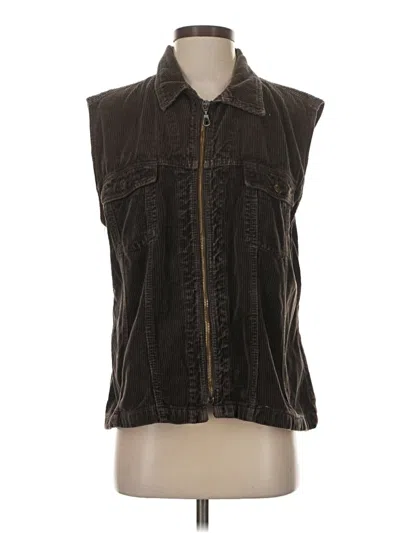 Pre-owned Assorted Brands Vest In Brown