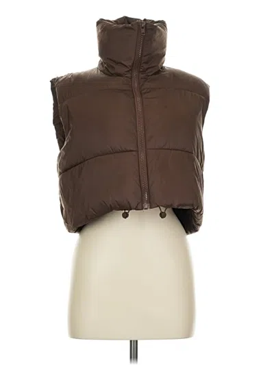 Pre-owned Assorted Brands Vest In Brown