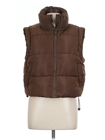 Pre-owned Assorted Brands Vest In Brown