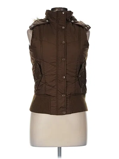 Pre-owned Assorted Brands Vest In Brown
