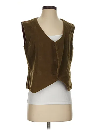 Pre-owned Assorted Brands Vest In Brown