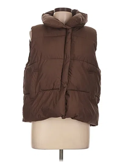 Pre-owned Assorted Brands Vest In Brown