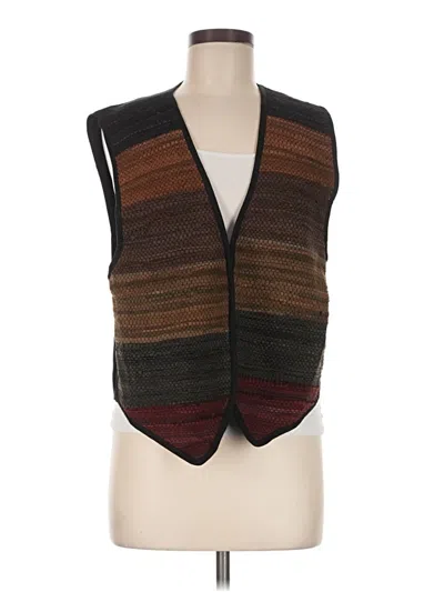 Pre-owned Assorted Brands Vest In Brown