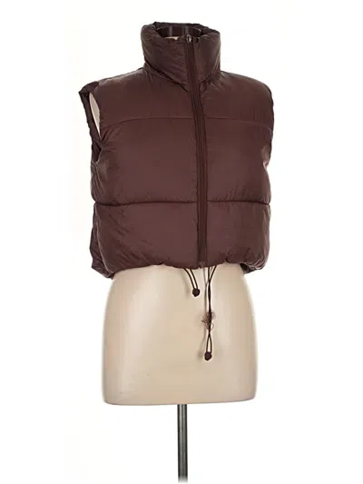 Pre-owned Assorted Brands Vest In Brown