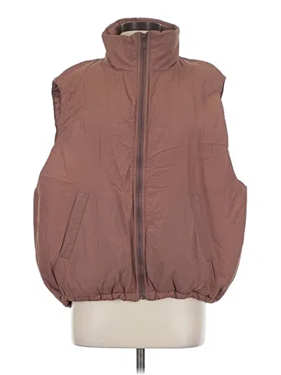 Pre-owned Assorted Brands Vest In Brown