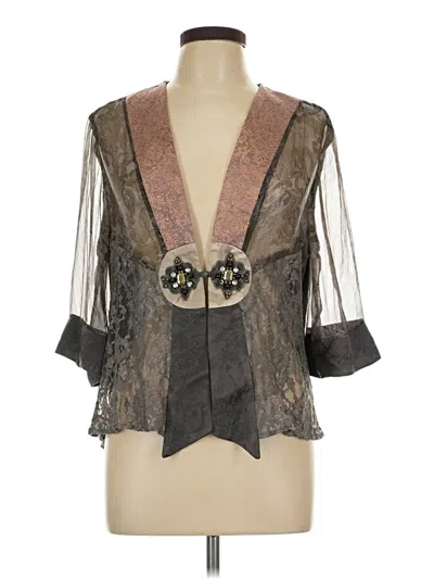 Pre-owned Assorted Brands Vest In Gold