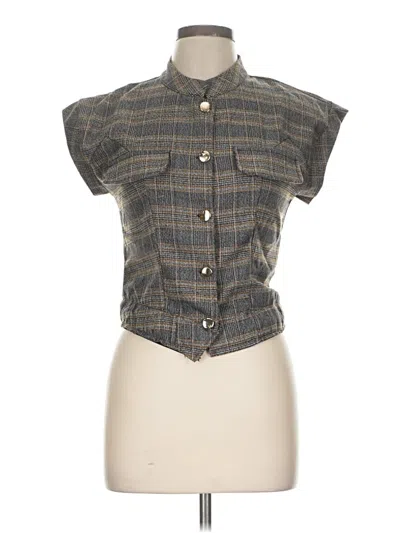 Pre-owned Assorted Brands Vest In Gray