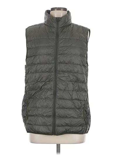 Pre-owned Assorted Brands Vest In Green