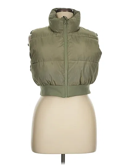 Pre-owned Assorted Brands Vest In Green
