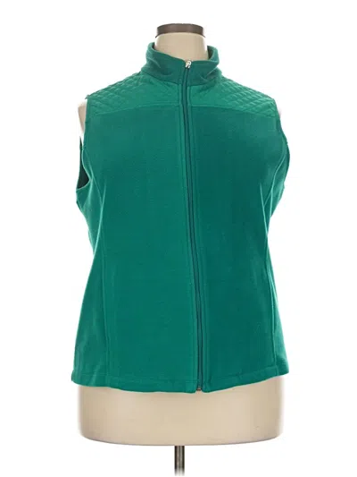 Pre-owned Assorted Brands Vest In Green