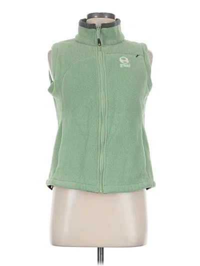 Pre-owned Assorted Brands Vest In Green