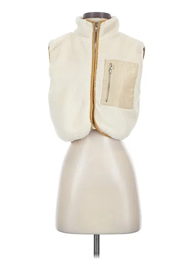 Pre-owned Assorted Brands Vest In Ivory