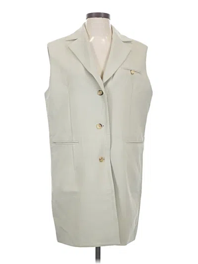 Pre-owned Assorted Brands Vest In Ivory
