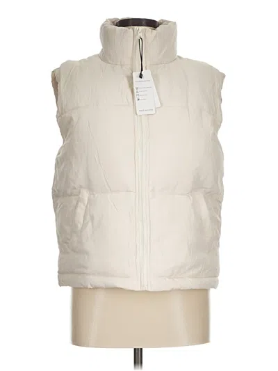 Pre-owned Assorted Brands Vest In Ivory