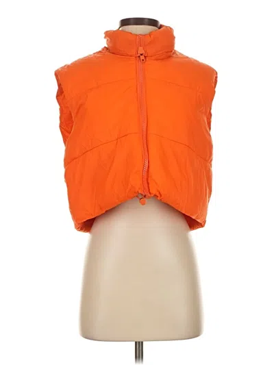 Pre-owned Assorted Brands Vest In Orange