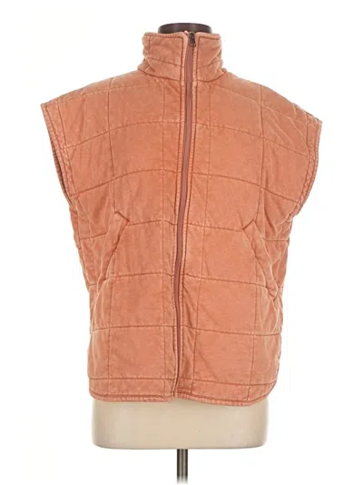 Pre-owned Assorted Brands Vest In Orange