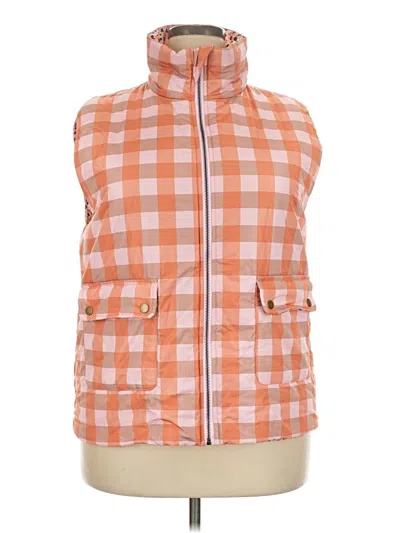 Pre-owned Assorted Brands Vest In Orange