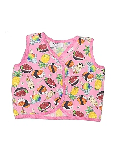 Pre-owned Assorted Brands Babies' Vest In Pink