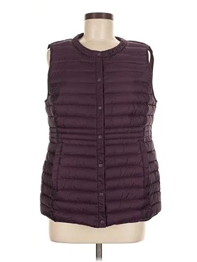 Pre-owned Assorted Brands Vest In Purple