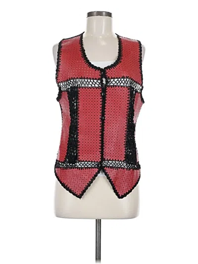 Pre-owned Assorted Brands Vest In Red