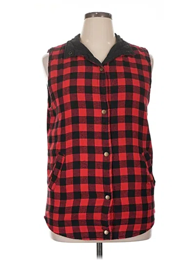Pre-owned Assorted Brands Vest In Red