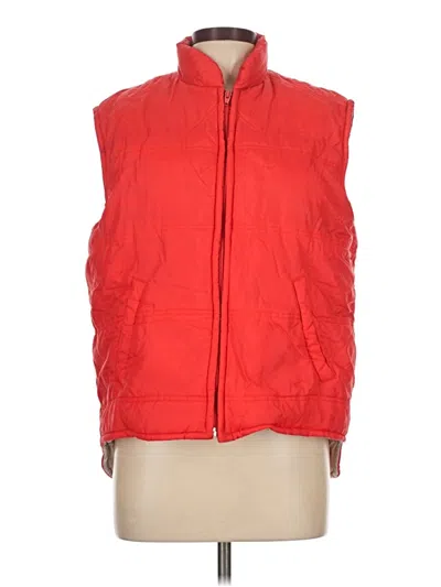 Pre-owned Assorted Brands Vest In Red