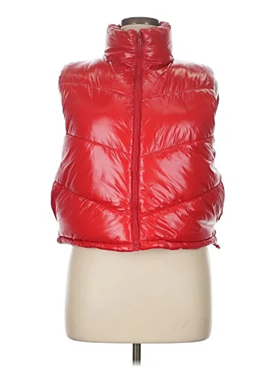 Pre-owned Assorted Brands Vest In Red
