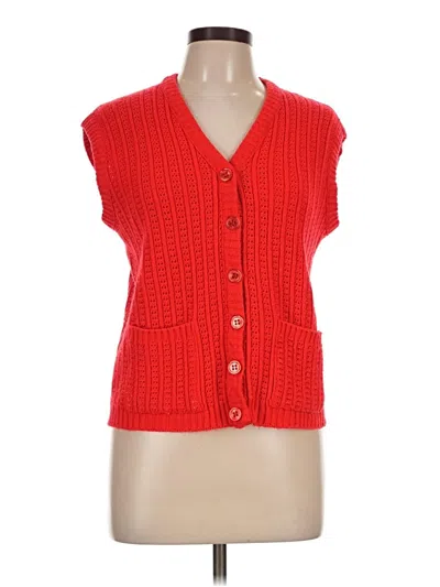 Pre-owned Assorted Brands Vest In Red