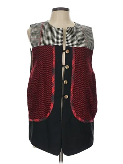 Pre-owned Assorted Brands Vest In Red