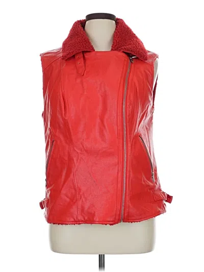 Pre-owned Assorted Brands Vest In Red