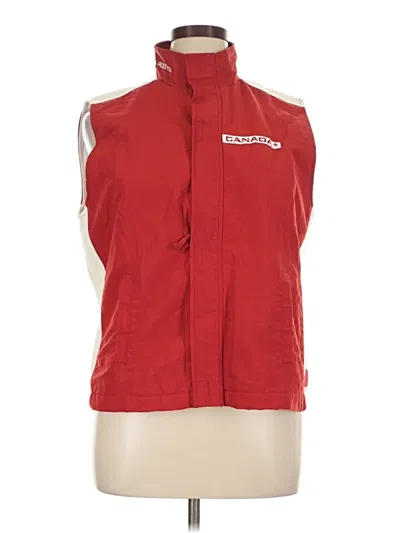 Pre-owned Assorted Brands Vest In Red
