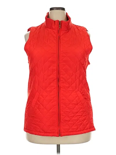 Pre-owned Assorted Brands Vest In Red