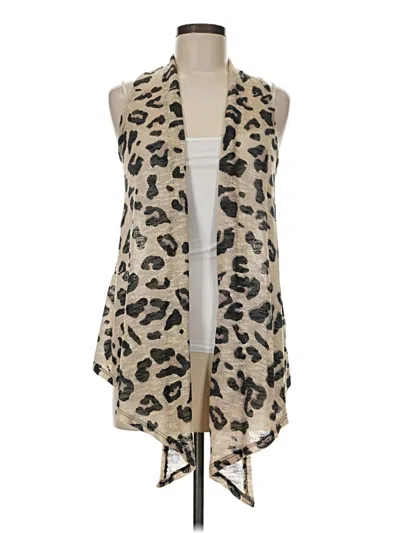 Pre-owned Assorted Brands Vest In Tan