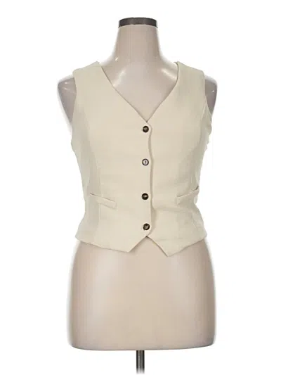 Pre-owned Assorted Brands Vest In White