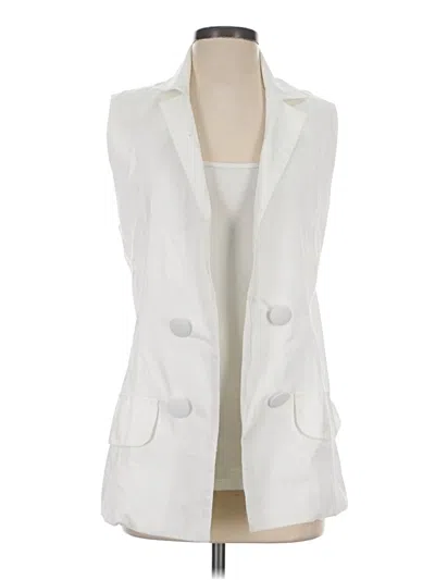 Pre-owned Assorted Brands Vest In White