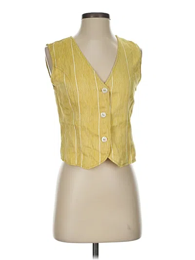 Pre-owned Assorted Brands Vest In Yellow